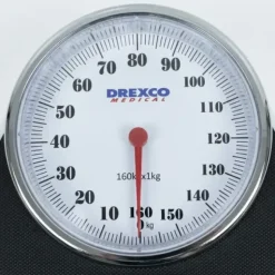 PÈSE-PERSONNE MÉCANIQUE STRONG GRAND CADRAN DREXCO MÉDICAL - 160 kg