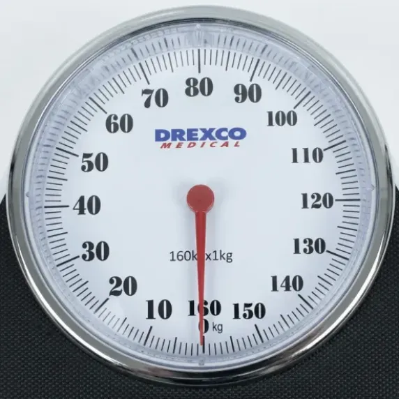 PÈSE-PERSONNE MÉCANIQUE STRONG GRAND CADRAN DREXCO MÉDICAL - 160 kg