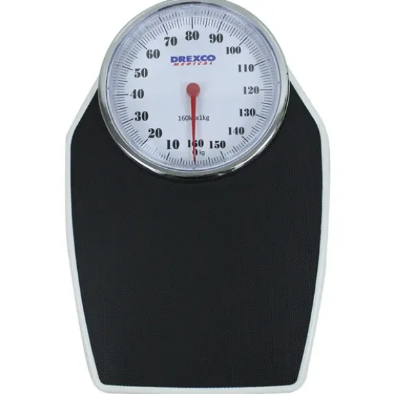 PÈSE-PERSONNE MÉCANIQUE STRONG GRAND CADRAN DREXCO MÉDICAL - 160 kg