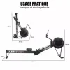 RAMEUR AIR ROWER CONNECTÉ PLIABLE CARE - usage professionnel
