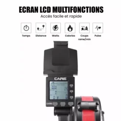 RAMEUR AIR ROWER CONNECTÉ PLIABLE CARE - usage professionnel