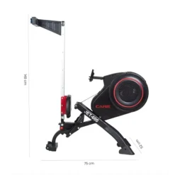 RAMEUR JET 600 TIRAGE CENTRAL MAGNÉTIQUE CARE - rameur pliable