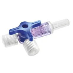 ROBINET 3 VOIES PERFUSION DISCOFIX BLEU VOIE VEINEUSE BBRAUN - boîte de 50