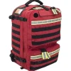 SAC A DOS D’URGENCE PARAMED AVEC AMPOULIERS ET POCHETTE ELITE BAGS - rouge