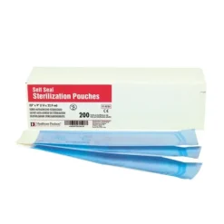 SACHETS DE STÉRILISATION AUTOCOLLANTS PELABLES INDICATEUR INTÉGRÉ - boîte de 200