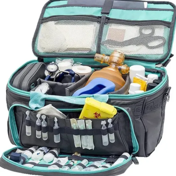 SAC MEDICAL LEGER THERAPIE SPORTIVE GRIS/VERT ELITE BAGS - 19,95 l
