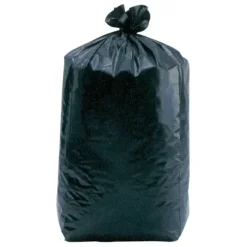 SACS POUBELLES STANDARDS NOIR POLYÉTHYLÈNE AVEC SOUFFLETS - 100 l, 110 l, 130 l