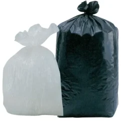SACS POUBELLES STANDARDS NOIR POLYÉTHYLÈNE AVEC SOUFFLETS - 100 l, 110 l, 130 l