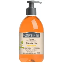 SAVON DE MARSEILLE LIQUIDE FLEUR D'ORANGER LABORATOIRES GILBERT - flacon pompe 500 ml