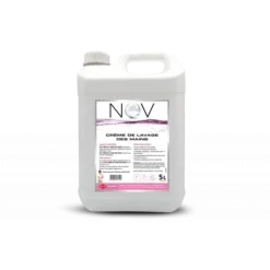 SAVON DOUX CRÈME MOUSSANTE HYGIÈNE PROFESSIONNELLE - bidon de 5 l