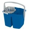 SEAU LAVEUR DOUBLE BIBAC SYSTÈME 2 COMPARTIMENTS - 2 x 7 l