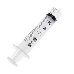 SERINGUES 3 CORPS PLASTIPAK 50 ML STÉRILE BD - boîte de 60