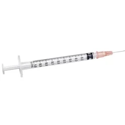 SERINGUES CRISTAL 3 CORPS MONTÉES 1ML : 13 x 4,5/10 26G TERUMO