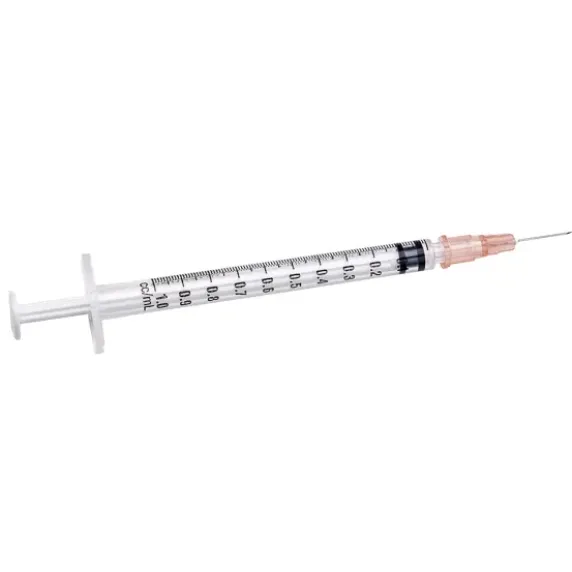 SERINGUES CRISTAL 3 CORPS MONTÉES 1ML : 13 x 4,5/10 26G TERUMO