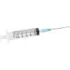 SERINGUES CRISTAL 3 CORPS MONTÉES AVEC AIGUILLE TERUMO - 5 ml boîte de 100
