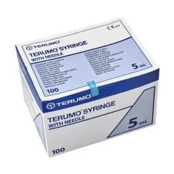 SERINGUES 5 ML CENTRÉ CRISTAL 3 CORPS TERUMO
