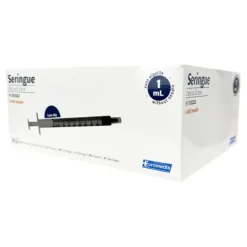SERINGUES 1ML INSULINE CRISTAL 3 CORPS