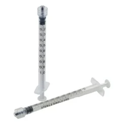 SERINGUES 1 ML POLYPROPYLÈNE LUER LOCK KIPIC - boîte de 100