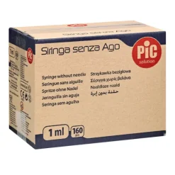 SERINGUES TUBERCULINE 3 CORPS 1 ML STÉRILES PIC - boîte de 100