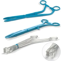 SET DE POSE DE STERILET CISEAUX COUPE FILS DISTALE 3 PIECES