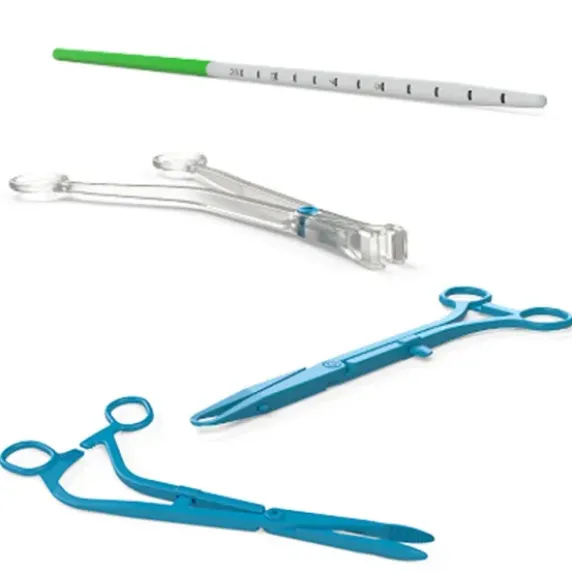 SET DE POSE DE STÉRILET CISEAUX COUPE FILS DISTALE PRINCE MEDICAL - boîte de 10
