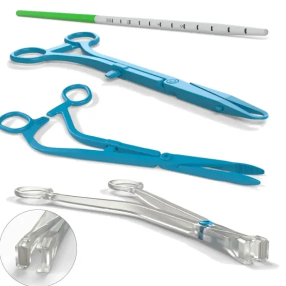 SET DE POSE DE STÉRILET CISEAUX COUPE FILS DISTALE PRINCE MEDICAL - boîte de 10