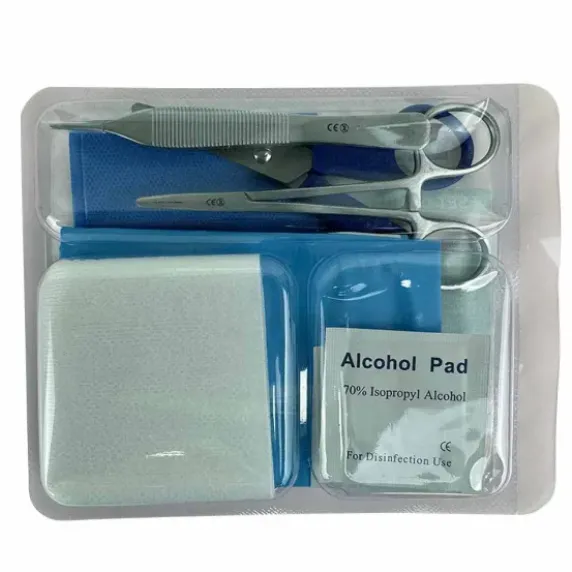 SET DE SUTURE MÉTAL STÉRILE MEDICLINIC - boîte de 5 sets