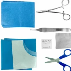 SET DE SUTURE MÉTAL STÉRILE MEDICLINIC - boîte de 5 sets