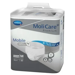 SLIPS ABSORBANTS MOLICARE PREMIUM MOBILE 10 GOUTTES HARTMANN - paquet de 14