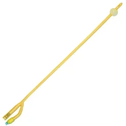 SONDE DE FOLEY 2 VOIES LATEX SILICONÉ STÉRILE - boîte de 10