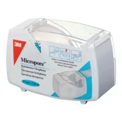 SPARADRAP MICROPORE SUR DÉVIDOIR HERMÉTIQUE