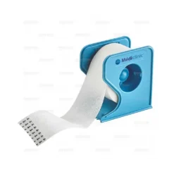 SPARADRAP PORE BLANC AVEC DÉVIDOIR MICROP OREUX MEDICLINIC - lot de 12 rouleaux