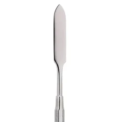 SPATULE À CIMENT DOUBLE INOX AUT OCLAVABLE - 18,5 cm