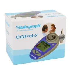 SPIROMÈTRE BPCO COPD-6 ÉCRAN LCD VITALOGRAPH - avec embouts et housse