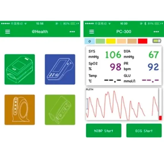 STATION DE DIAGNOSTIC SPOT CHECK PNI SPO2 TEMP CE - kit complet