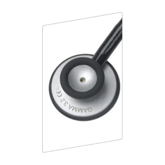 STETHOSCOPE HEINE GAMMA 3.2 ACOUSTIC ADULTE DOUBLE PAVILLON HEINE - noir