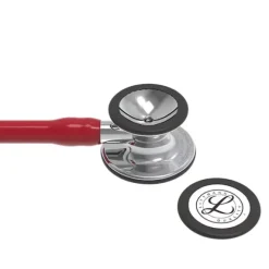 STÉTHOSCOPE CARDIOLOGY IV ÉDITION MIROIR LITTMANN - rouge bordeaux