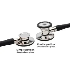 STÉTHOSCOPE CARDIO PRESTIGE II SIMPLE PAVILLON SPENGLER - noir