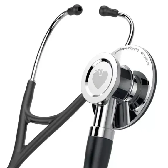 STÉTHOSCOPE CARDIO PRESTIGE II SIMPLE PAVILLON SPENGLER - noir