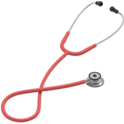 STÉTHOSCOPE MAGISTER II DOUBLE PAVILLON ROUGE CORAIL SPENGLER - rouge corail