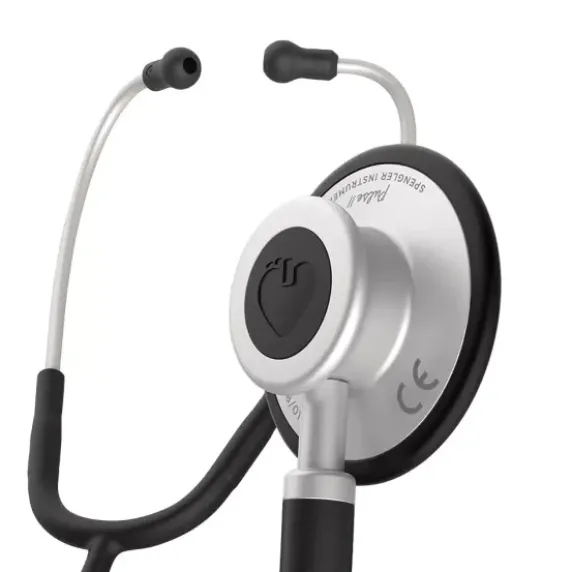 STÉTHOSCOPE PULSE II SIMPLE PAVILLON HAUTE RÉSOLUTION SPENGLER - carbone