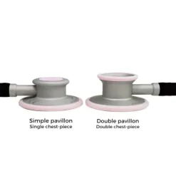 STÉTHOSCOPE PULSE II SIMPLE PAVILLON HAUTE RÉSOLUTION SPENGLER - rose poudré
