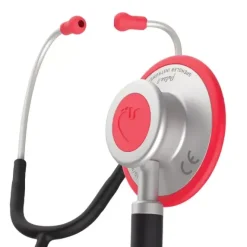 STÉTHOSCOPE PULSE II SIMPLE PAVILLON HAUTE RÉSOLUTION SPENGLER - rouge corail
