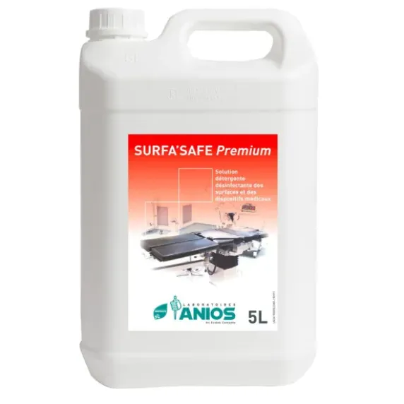 SURFA'SAFE PREMIUM MOUSSE DIFFUSE SANS ALCOOL ANIOS - bidon de 5 l