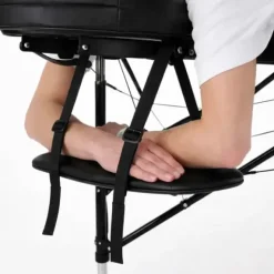TABLE DE MASSAGE PLIANTE ALPHA ALU LÉGÈRE MEDICLINIC - aluminium