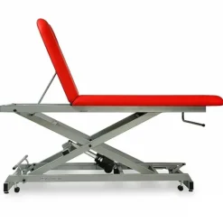 TABLE ELECTRIQUE 2 PLANS AVEC CHASSIS CISEAUX ET ROULETTES