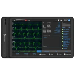 TABLETTE ECG S-120 12 PISTES ÉCRAN TACTILE 7 POUCES LEPU MEDICAL - black édition