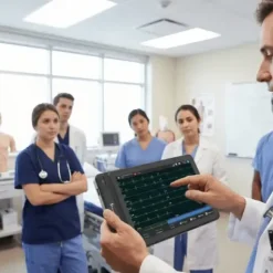 TABLETTE ECG S-120 12 PISTES ÉCRAN TACTILE 7 POUCES LEPU MEDICAL - black édition