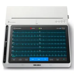 TABLETTE ECG T180 12 PISTES AVEC BASE IMPRIMANTE LEPU MEDICAL - blanc