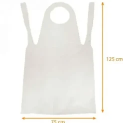 TABLIERS JETABLES POLYÉTHYLÈNE SACHET DE 100